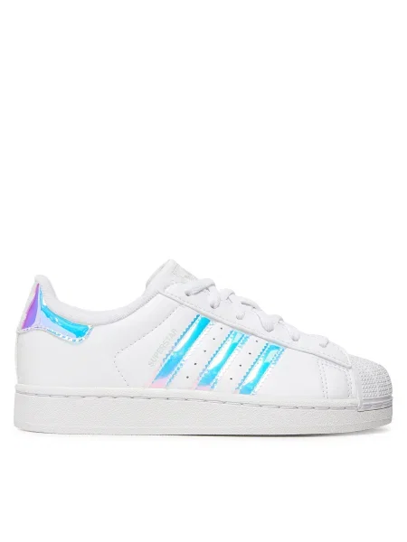 Sneakers adidas Superstar II C alb