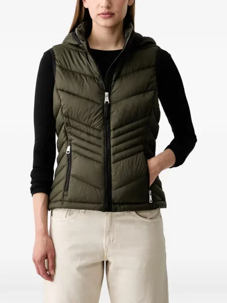 Vestă Dkny cu glugă verde