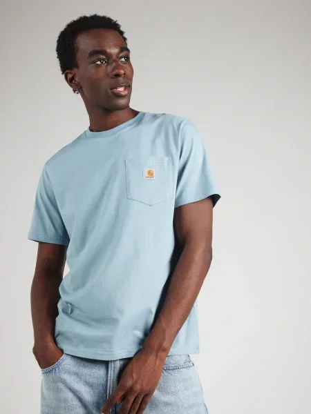 Carhartt WIP Tricou pastel albastru