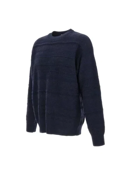 Sweter Laneus wełniany niebieski