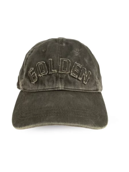 Czapka z daszkiem Golden Goose zielona
