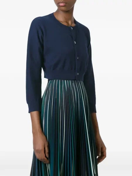 Cropp cardigan Comme Des Garçons albastru