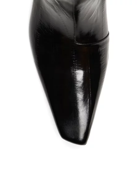 Botine Loulou De Saison din piele negru