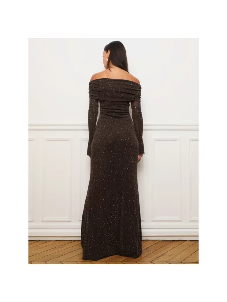 Rochie La Modeuse maro