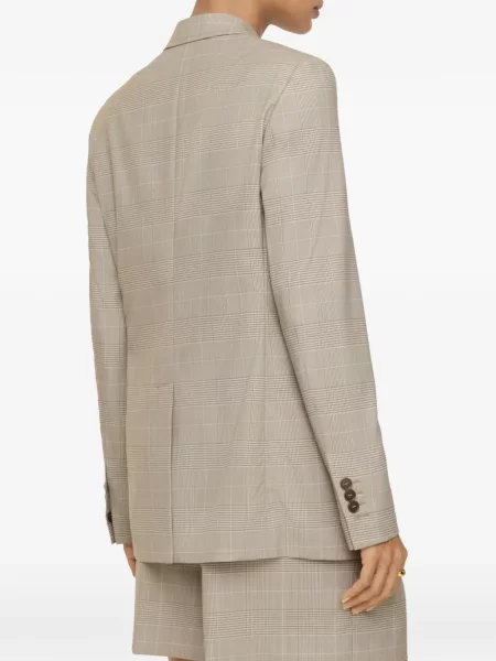 Geacă Burberry de lână în carouri