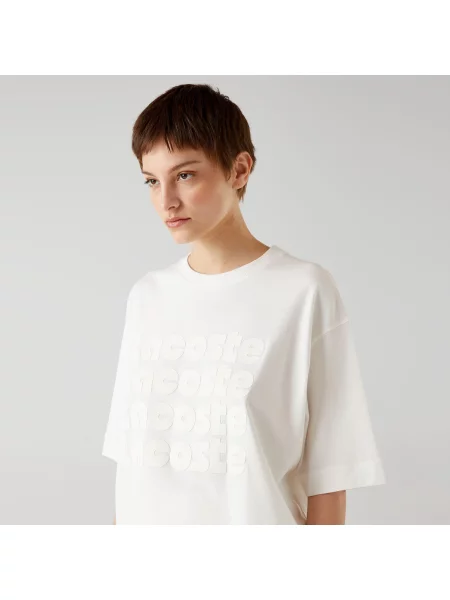 Футболка Lacoste белая