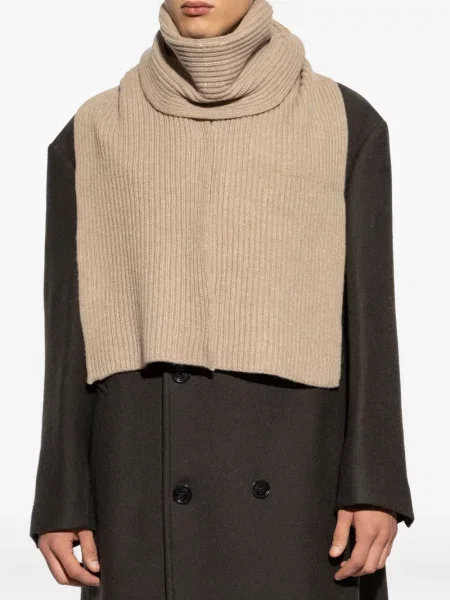 Fular Maison Margiela de lână maro