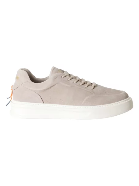 Sneakersy Barracuda zamszowe beżowe