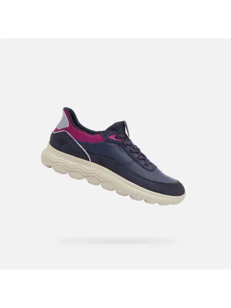 Sneakerși Geox albastru
