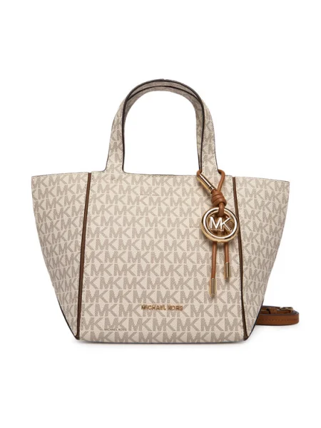 Дамска чанта MICHAEL Michael Kors Екрю