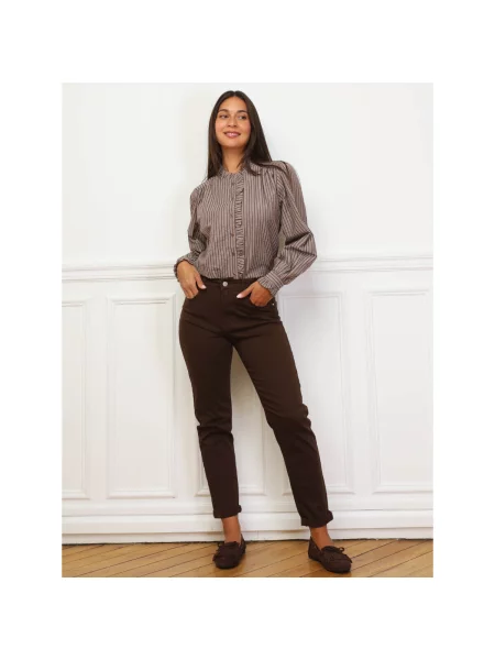 Bluză La Modeuse maro