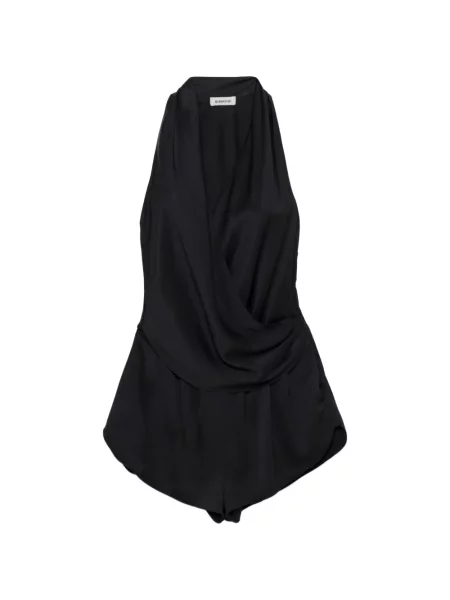 Salopetă scurtă Simkhai drapată negru