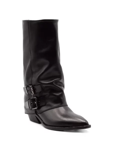Botine Archive cu cataramă negru