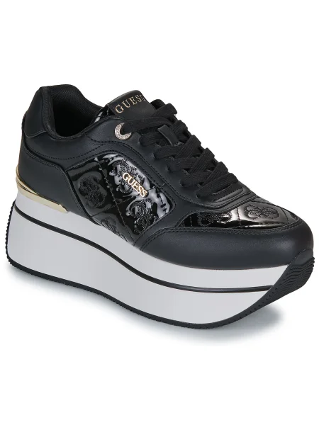 Guess Sneakersy čierna
