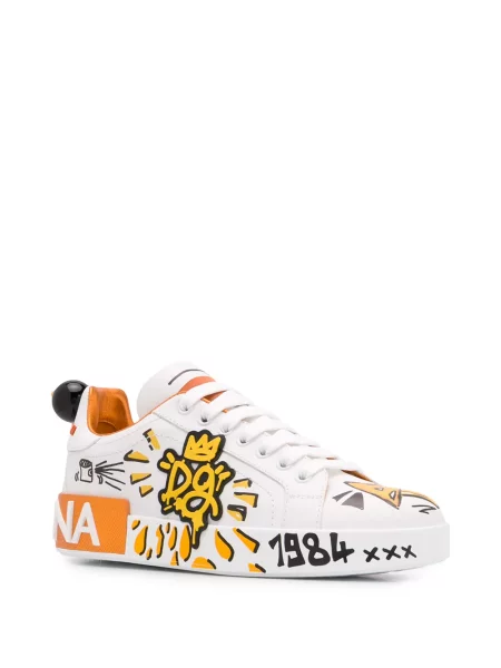 Sneakersy Dolce And Gabbana białe