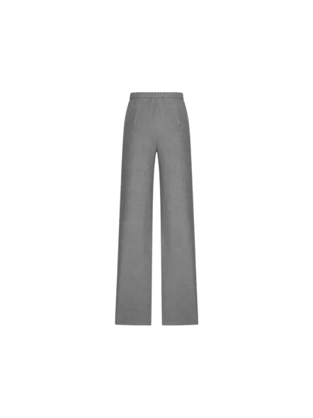 Spodnie Max Mara Studio szare