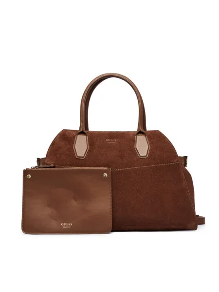 Geantă Guess HWYUSS maro