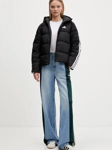 Пухова куртка adidas Essentials Climawarm зимова чорний