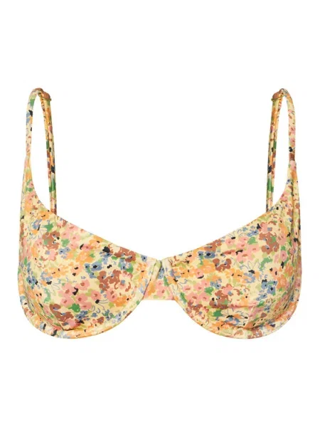 RVCA Bikini partea de sus galben