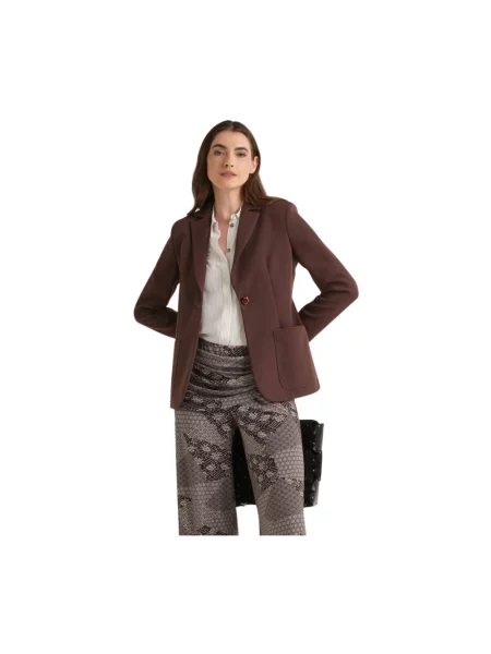 Marynarka Maliparmi elegancka brązowa
