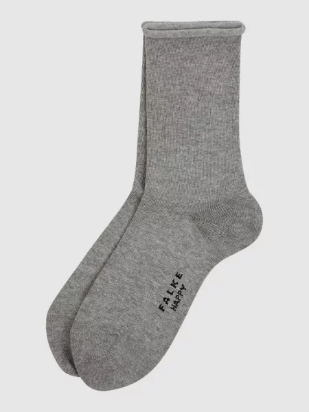 Skarpety z dodatkiem streczu w zestawie 2 szt. model ‘Happy’ Falke