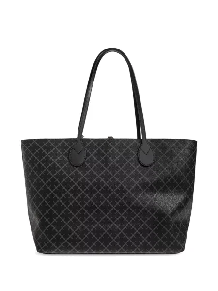 Geantă shopper By Malene Birger cu imagine negru