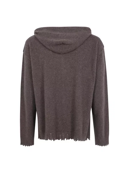 Sweter Uma Wang z kaszmiru brązowy