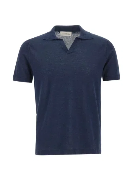 Gulerat scurt tricou Della Ciana albastru