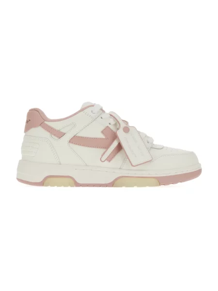 Sneakersy Off-white skórzane białe
