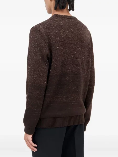 Pulover Gucci cu decolteu rotund maro