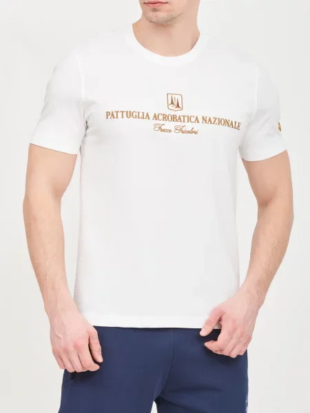 Футболка Aeronautica Militare біла