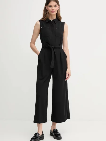 Dkny salopetă cu guler negru