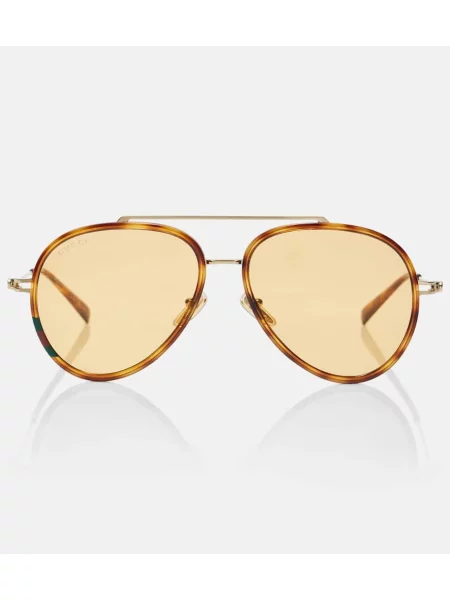 Sunčane naočale Gucci smeđa