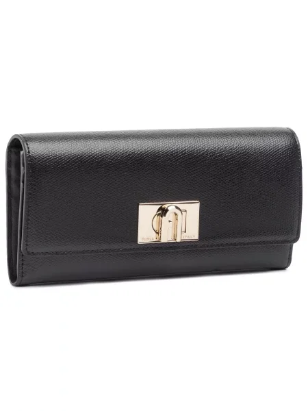 FURLA Peněženka zlatá černá
