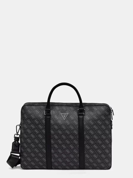 Torba na laptopa Guess szara