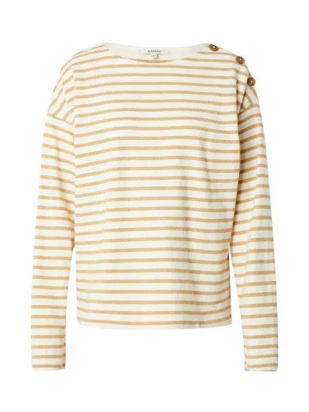 GARCIA Tricou deschis / auriu bej