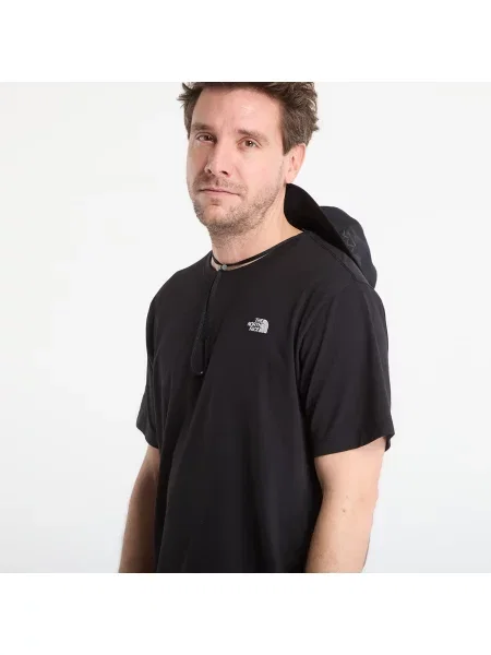 Koszulka sportowa The North Face z krótkim rękawem czarna