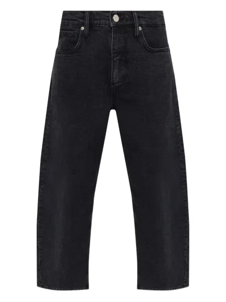 Blugi drepți Allsaints negru