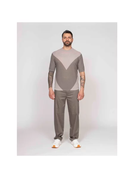 Sweter Emporio Armani wełniany szary