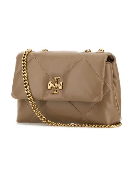 Botki Tory Burch skórzane różowe