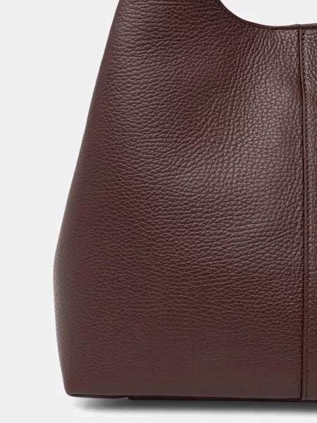 Coccinelle Bőr shopper táska + tarisznya Coccinelle C-Easy piros