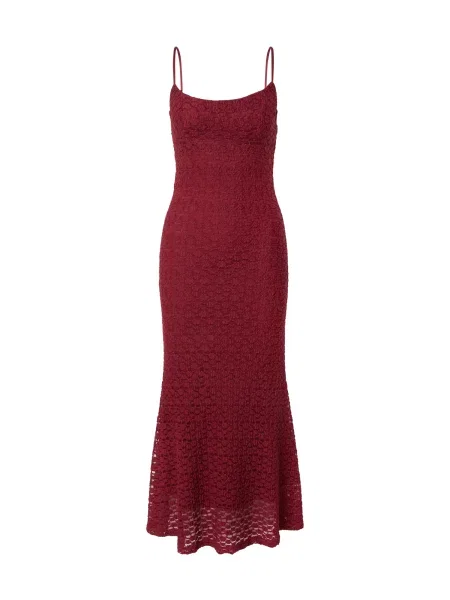 BARDOT Rochie cocktail Adoni Mesh Vișiniu bordo