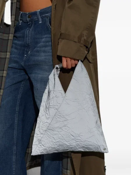Τσάντα Mm6 Maison Margiela κλασική γκρι