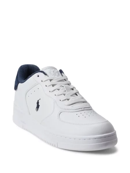 Μικρός κασκέτο Polo Ralph Lauren με χαμηλή μέση υφαίνω διαγωνίως πράσινο
