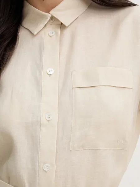 Льняное платье Mm By Max Mara