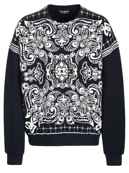DOLCE & GABBANA Mikina čierna