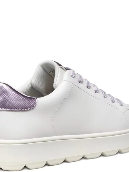 Sneakerși Geox alb