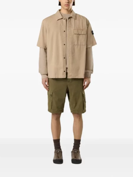 Scurt cămașă Stone Island cu strasuri