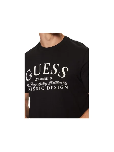 GUESS Tricou CLASSIC | negru