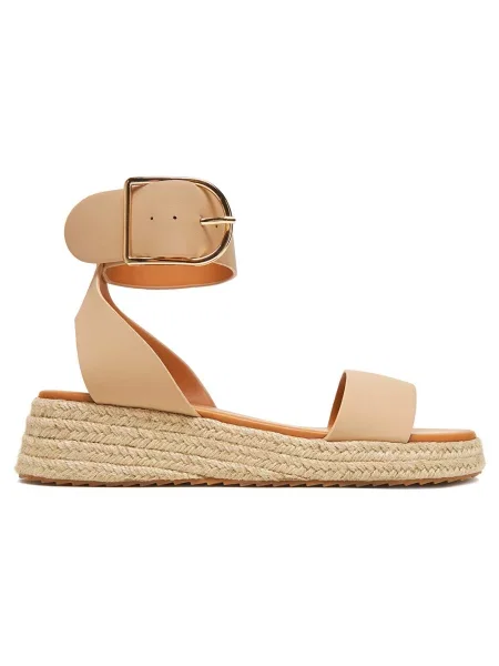 Espadryle Deezee beżowe